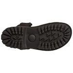 Desigual Ankle-Strap Flat Sandal – sandale damă negre, curea fină și design elegant - imagine 6
