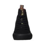 Desigual Beta Militar – Sneakers damă casual, negri, cu model camuflaj și inimă roșie- Marime 36 - imagine 3