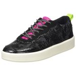 Desigual Fancy Black – sneaker damă negru lucios din PU- Marime 40