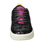 Desigual Fancy Black – sneaker damă negru lucios din PU- Marime 40 - imagine 2