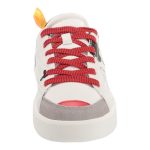 Desigual Fancy Mickey – sneaker damă alb cu Mickey Mouse și detaliu roșu- Marime 37 - imagine 4