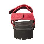 Desigual Flat Sandal Red – sandale damă plate, roșii și elegante - imagine 2