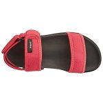 Desigual Flat Sandal Red – sandale damă plate, roșii și elegante - imagine 5