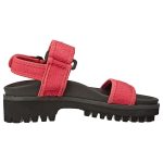 Desigual Flat Sandal Red – sandale damă plate, roșii și elegante - imagine 3