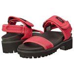 Desigual Flat Sandal Red – sandale damă plate, roșii și elegante - imagine 7