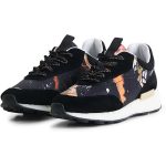 Desigual Jogger Sport – sneakers damă negri, efect mineral - Marime 37 - imagine 3
