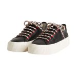 Desigual Street Half Logo – sneaker damă alb-negru, design minimalist cu logo-Marime 36 - imagine 2