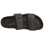 Desigual Aries Half-Logo – sandale plate damă negre, bretele late cu logo- Marime 36 - imagine 5