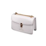 Geantă Crossbody EGON VON FURSTENBERG pentru Femei – Textură Python, Logo, Cu Închidere cu Clichet, Dimensiuni Mici - imagine 2