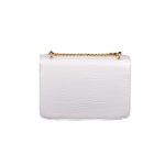 Geantă Crossbody EGON VON FURSTENBERG pentru Femei – Textură Python, Logo, Cu Închidere cu Clichet, Dimensiuni Mici - imagine 3