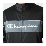 Jumpsuit Champion pentru Bărbați, Black - 100% Poliester, Confort și Eleganță- Marime S - imagine 4