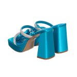 Rinascimento ZLN‑0892 – sandale damă turcoaz stil elegant - imagine 3