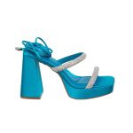 Rinascimento ZLN‑0892 – sandale damă turcoaz stil elegant