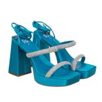 Rinascimento ZLN‑0892 – sandale damă turcoaz stil elegant - imagine 2