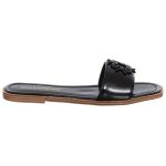 Rinascimento Papuci – papuci damă din piele, negru casual