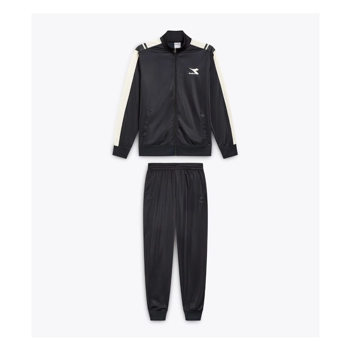 Sport Suit Diadora pentru Bărbați-Black_1 Sport Suit Diadora pentru Bărbați, Black- Marime XL - imagine 1