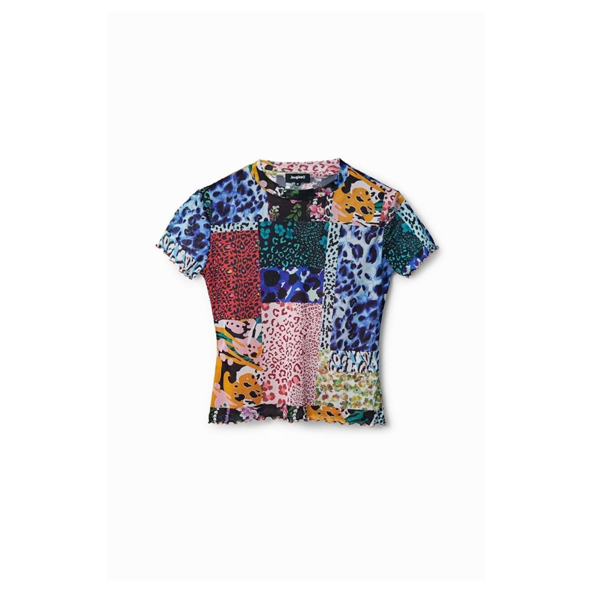 Bluza Desigual Galatea S – Multicolor, Imprimeu Divers, Slim Fit_1 Bluza Desigual Galatea S – Multicolor, Imprimeu Divers, Slim Fit - imagine 1