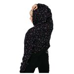 Bluza cu Kaptură Vans Beauty Floral - Negru, 100% Bumbac, Imprimeu Floral- Marime XS - imagine 2