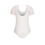 Body Slim Fit Desigual – Alb, Confortabil și Elegant