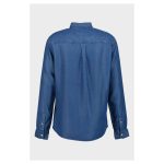 Cămașă Oxford Pepe Jeans London cu Buzunar pe Piept – Albastru, Casual și Confortabil - imagine 4