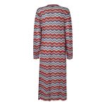 Cardigan Lung Frida by Pepe Jeans – Estampat Zig-Zag, Fit Relaxed- Marime XS - imagine 2