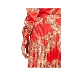 Fustă Marciano by GUESS-Midi Satinată pentru Femei – Imprimeu All Over, Talie Medie- Marime 38 - imagine 5