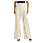 Lauren Ralph Lauren Pantaloni Crep Fără Pliuri cu Croială Largă - imagine 2