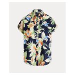 Lauren Ralph Lauren Relaxed Fit Floral Short-Sleeve Shirt - Cămașă Florală cu Mâneci Scurte din In