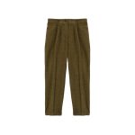 Pantaloni Carrot Misto Lână cu Trama Spigata – Eleganță și Confort
