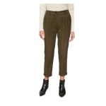 Pantaloni Carrot Misto Lână cu Trama Spigata – Eleganță și Confort - imagine 2