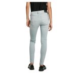 Pepe Jeans Blugi Slim Fit Bleach Grey Powerflex pentru Femei - imagine 5