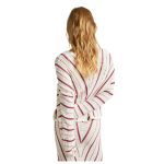 Pepe Jeans Ginny - Jumper Mousse White pentru Femei, cu Dungi, Guler Rotund - Confort și Stil - imagine 5