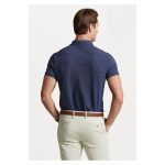 Polo Ralph Lauren Basic Polo Shirt - Tricou Polo Royal Classic Heather - imagine 4