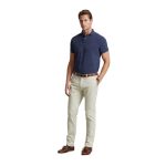 Polo Ralph Lauren Basic Polo Shirt - Tricou Polo Royal Classic Heather - imagine 3