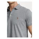 Polo Ralph Lauren Bluză Polo – Steel Heather pentru Bărbați - imagine 5