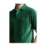 Polo Ralph Lauren Classic Fit Knit Corduroy Polo Shirt - Moss Agate pentru Bărbați - imagine 5