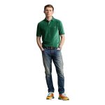 Polo Ralph Lauren Classic Fit Knit Corduroy Polo Shirt - Moss Agate pentru Bărbați - imagine 3