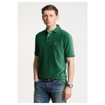 Polo Ralph Lauren Classic Fit Knit Corduroy Polo Shirt - Moss Agate pentru Bărbați - imagine 2