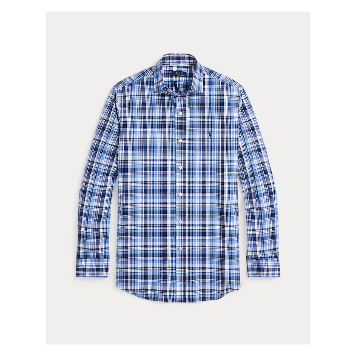 Polo Ralph Lauren Custom Fit Plaid Stretch Poplin Shirt – Eleganță și Confort pentru Fiecare Zi Polo Ralph Lauren Custom Fit Plaid Stretch Poplin Shirt – Eleganță și Confort pentru Fiecare Zi - imagine 1