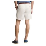 Polo Ralph Lauren FLAT - Pantaloni Scurți Albi - Croială Clasică cu Detalii Simple - imagine 4