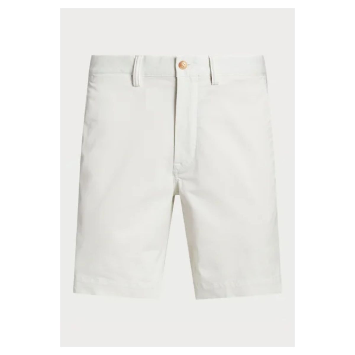Polo Ralph Lauren FLAT - Pantaloni Scurți Albi_4 Polo Ralph Lauren FLAT - Pantaloni Scurți Albi - Croială Clasică cu Detalii Simple - imagine 1