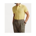 Polo Ralph Lauren The Iconic Mesh Polo Shirt - Corn Yellow - imagine 3