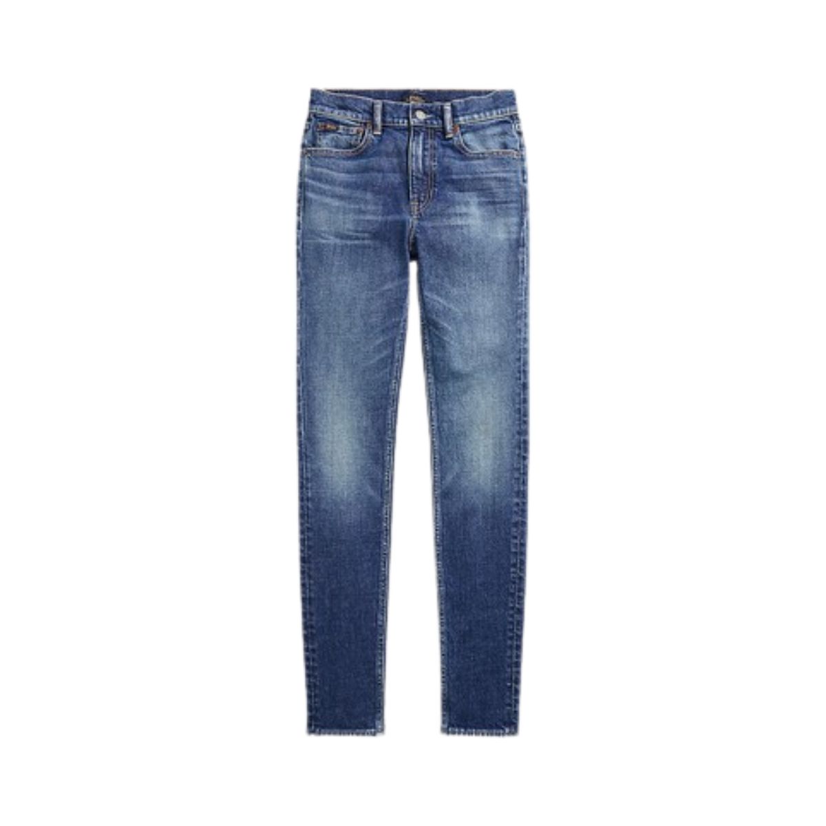 Polo Ralph Lauren Tompkins Skinny Jean_7 Polo Ralph Lauren Tompkins Skinny Jean - Blugi Skinny cu Detalii Semnătura și Croială Slim - imagine 1