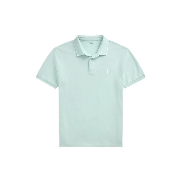 Polo Ralph Lauren Tricou Polo Verde Custom Slim Fit pentru Bărbați