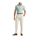 Polo Ralph Lauren Tricou Polo Verde Custom Slim Fit pentru Bărbați - imagine 2