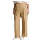 Polo Ralph Lauren Wide-Leg Cropped Sailor Pant - Pantaloni Croiți cu Talie Înaltă și Croială Largă - imagine 3