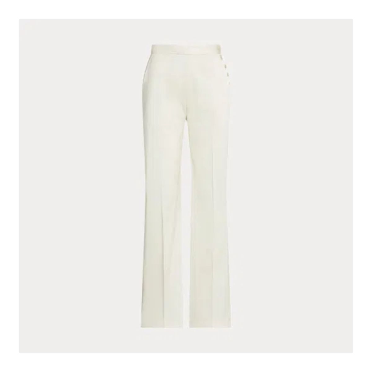 Polo Ralph Lauren Wool-Blend Straight Polo Ralph Lauren Wool-Blend Straight-Leg Trouser - Pantaloni Drepti din Amestec de Lână - imagine 1