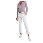 Polo Ralph Lauren – Cămașă Albă cu Dungi Roșii - imagine 4