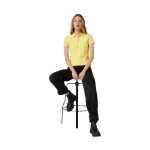 Poloshirt Lauren Ralph Lauren pentru Femei cu Detalii de Etichetă în Galben - 97% Bumbac, 3% Elastan - imagine 5