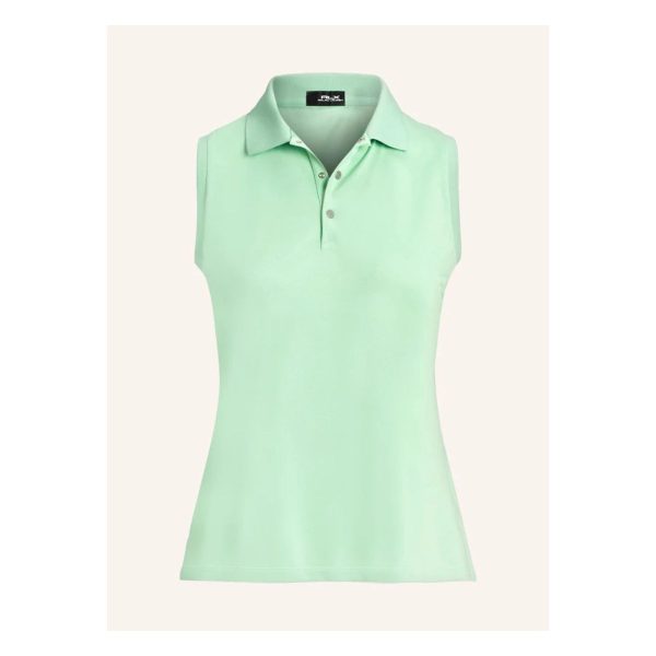 RLX Ralph Lauren Funktions-Poloshirt - Polo Funcțional Fără Mâneci cu Detalii din Material Reciclat